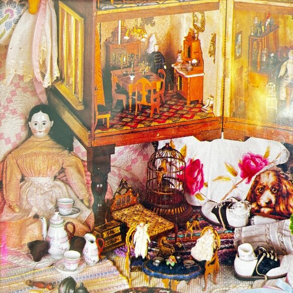 Vtg Springbox Miniature Antique Victorian Dollhouse Puzzle 500 Piece New - Picture 4 of 8